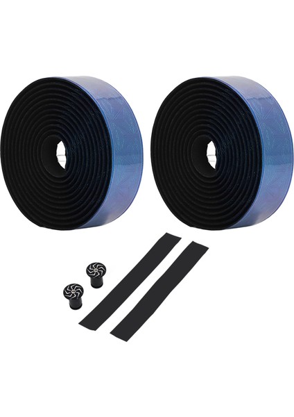 Bisiklet Gidon Bandı Degrade Yol Bisikleti Bant Bisiklet Kolu Wrap Bisiklet Aksesuarları Turkuaz Mavi (Yurt Dışından)