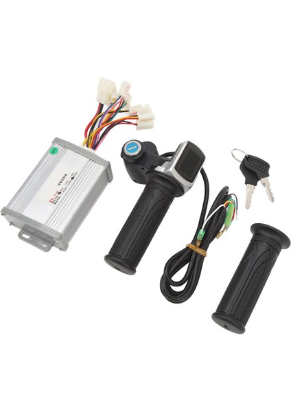 24V 800W Bisiklet Denetleyicisi Ile Kare Ekran Dijital Ekran Gaz Kavrama Kiti Elektrikli Üç Tekerlekli Bisikletler Için (Yurt Dışından) modelleri