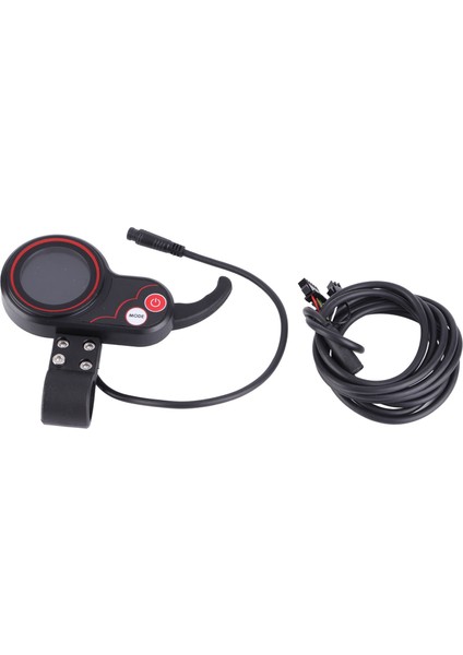 Elektrikli Bisiklet Scooter Sözleşmesi 2 60 V Için Thumb Throttle 2'si 1 Arada Hızölçer Manuel Kontrol Paneli Ekranı (Yurt Dışından) fiyatları