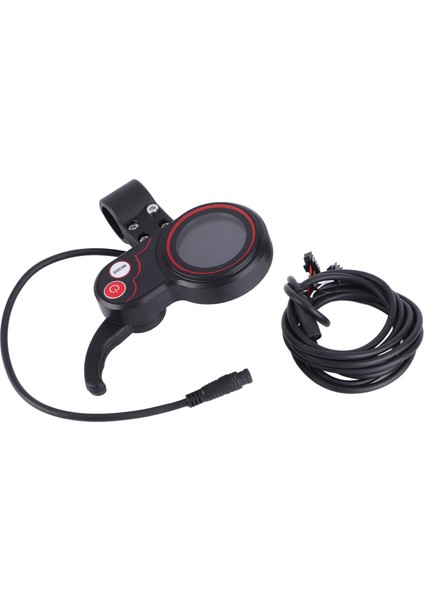 Elektrikli Bisiklet Scooter Sözleşmesi 2 60 V Için Thumb Throttle 2'si 1 Arada Hızölçer Manuel Kontrol Paneli Ekranı (Yurt Dışından) modelleri