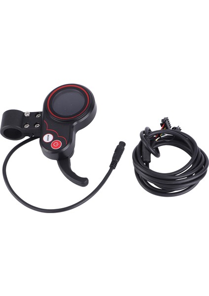 Elektrikli Bisiklet Scooter Sözleşmesi 2 60 V Için Thumb Throttle 2'si 1 Arada Hızölçer Manuel Kontrol Paneli Ekranı (Yurt Dışından) fırsatları