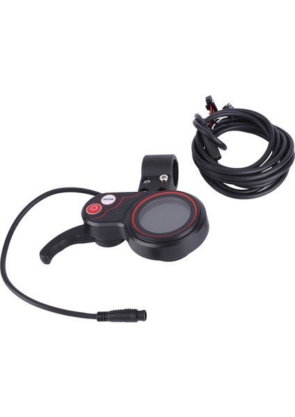 Elektrikli Bisiklet Scooter Sözleşmesi 2 60 V Için Thumb Throttle 2'si 1 Arada Hızölçer Manuel Kontrol Paneli Ekranı (Yurt Dışından) indirimleri