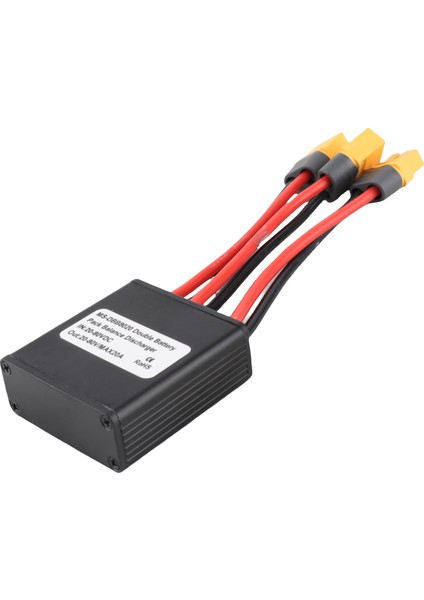 Çiftli Akü Deşarj Dönüştürücü DC20-80V XT60 Arayüzü Çift Pil Paralel Modülü Adaptörü Için 250-3000W Motor (Yurt Dışından)