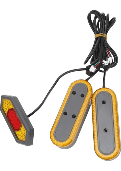 Elektrikli Scooter Dönüş Sinyali Scooter Bisiklet Dönüş Sinyali Flaşör LED Kuyruk Işık Için Uyumlu Xiaomi M365 Pro Pro2 Elektrikli Scooter (Yurt Dışından) modelleri