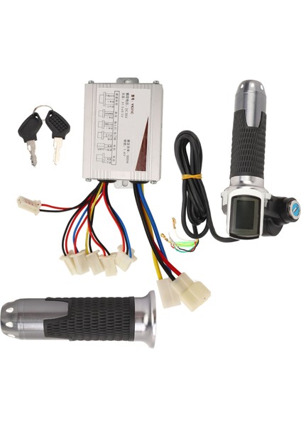 36V 500W Elektrikli Bisiklet Kontrol Kiti Elektrikli Bisiklet Dönüşüm Kiti ile Elektrikli Bisiklet Motor Kontrolörü Gaz Kavrama Tuşları (Yurt Dışından) fırsatları
