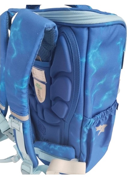 2025 Model Yeni Seri Okul Çantası Model 18 Mavi CN0044 Ags Sistem Süspansiyonlu Ağırlık Hissettirmeyen Çanta modelleri