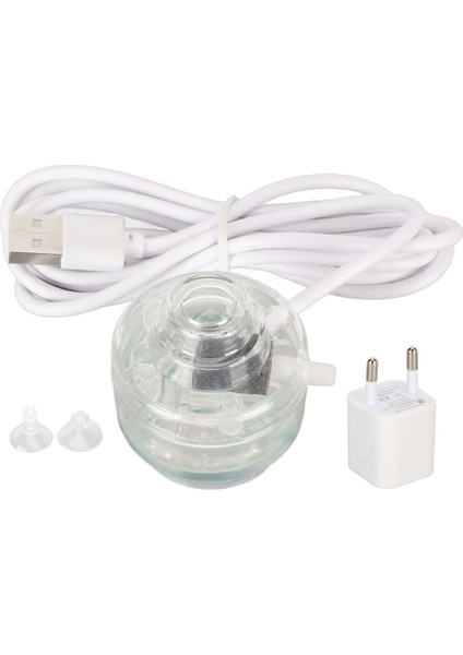 Balık Tankı Fıskiye Işık Renkli Degrade Dekoratif Dalgıç LED Hava Taş Lamba Akvaryum Için Ab Tak 100-240V (Yurt Dışından)