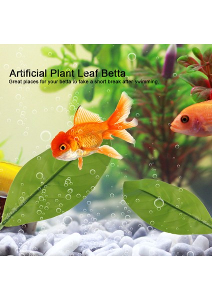 Yapay Bitki Yaprak Betta Hamak Balık Istirahat Yatak Akvaryumlar Kaynağı Bırakır (Yurt Dışından) modelleri