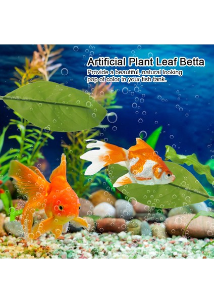 Yapay Bitki Yaprak Betta Hamak Balık Istirahat Yatak Akvaryumlar Kaynağı Bırakır (Yurt Dışından) fırsatları