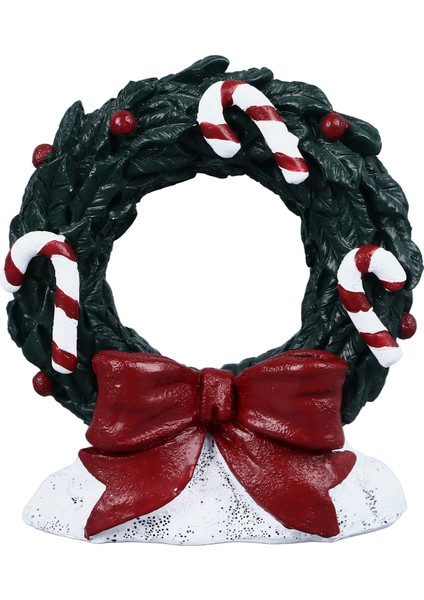 Noel Balık Tankı Süs Zarif Güzel Reçine Akvaryum Zanaat Dekorasyon Ev Için Noel Çelenk (Yurt Dışından)