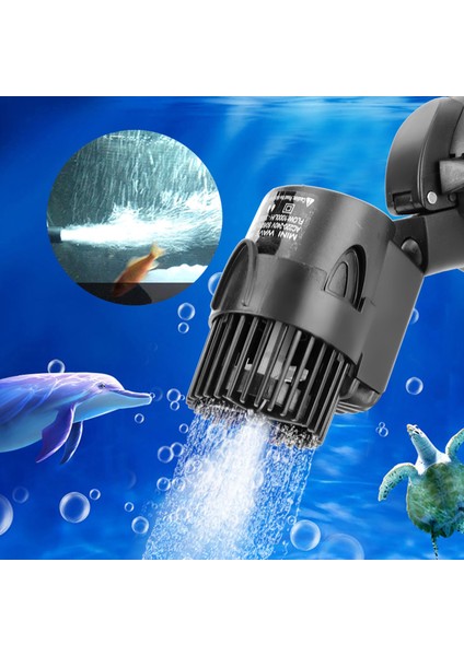 Akvaryum Balık Tankı Için Süper Sessiz Dalga Yapıcı Su Pompası (WP-300M) (Yurt Dışından) fiyatları