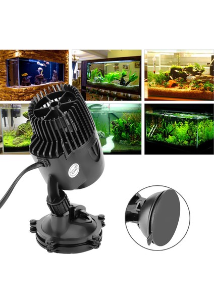 Akvaryum Balık Tankı Için Süper Sessiz Dalga Yapıcı Su Pompası (WP-300M) (Yurt Dışından) fırsatları
