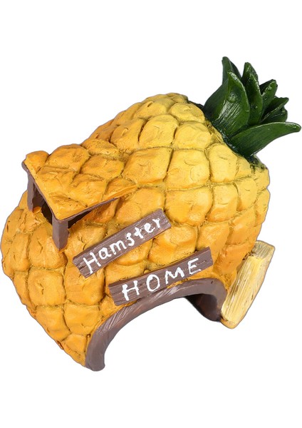 Akvaryum Reçine Dekorasyon Eğlenceli Simülasyon Yenilikçi Peyzaj Akvaryum Hideout Ev Su Tankı Akvaryum Ananas (Yurt Dışından) fırsatları