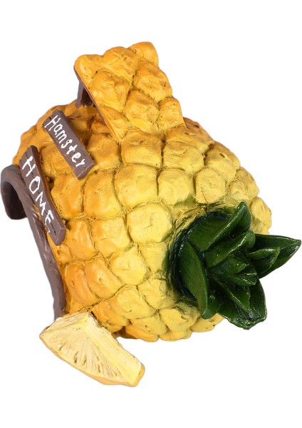 Akvaryum Reçine Dekorasyon Eğlenceli Simülasyon Yenilikçi Peyzaj Akvaryum Hideout Ev Su Tankı Akvaryum Ananas (Yurt Dışından) indirimleri