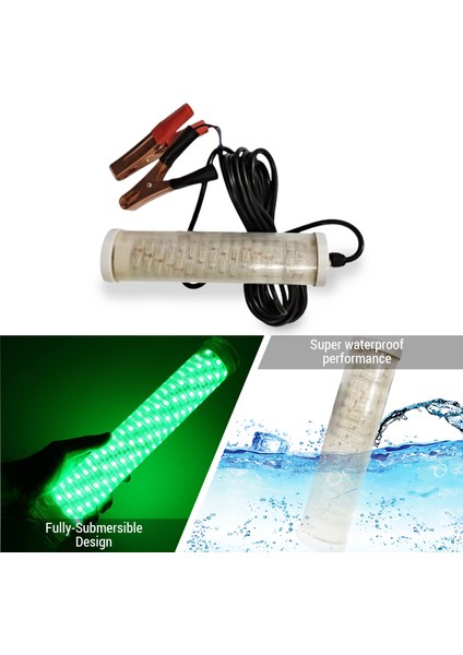 12V 120/150 LED Dalgıç Balıkçı Işığı Sualtı Balık Bulucu Lamba (Yurt Dışından) modelleri