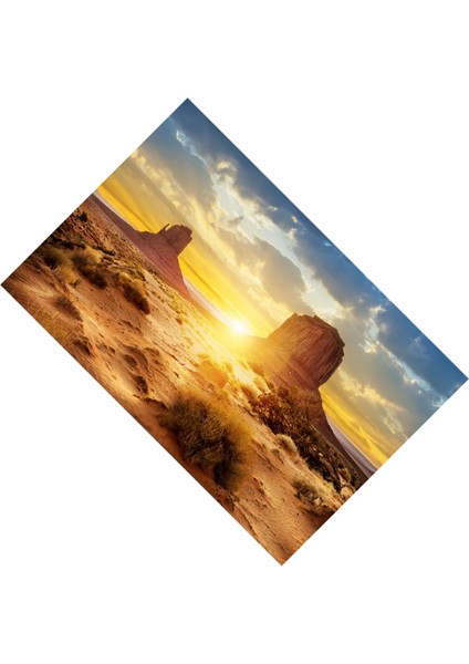 Güneş ve Çöl Tarzı Akvaryum Balık Tankı Arka Plan Posteri Pvc Yapışkanlı Dekor Kağıdı (122 * 46CM) (Yurt Dışından) fırsatları