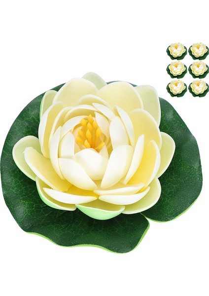 Akvaryum Için 6 Adet Küçük Lotus Çiçeği Mini Plastik Çiçekler Çok Renkli Simülasyon (Yurt Dışından) fırsatları