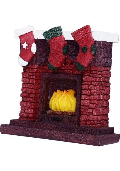 Noel Balık Tankı Süs Zarif Güzel Reçine Akvaryum Zanaat Dekorasyon Ev Için Noel Şömine (Yurt Dışından) modelleri