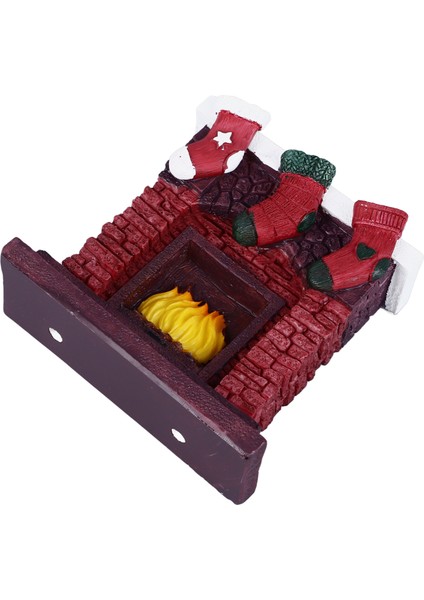 Noel Balık Tankı Süs Zarif Güzel Reçine Akvaryum Zanaat Dekorasyon Ev Için Noel Şömine (Yurt Dışından) fırsatları