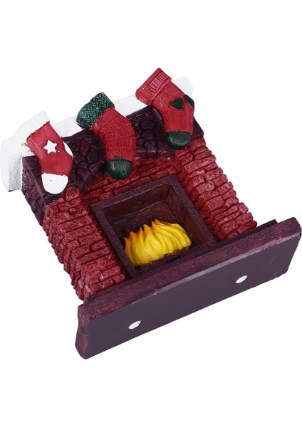 Noel Balık Tankı Süs Zarif Güzel Reçine Akvaryum Zanaat Dekorasyon Ev Için Noel Şömine (Yurt Dışından) indirimleri