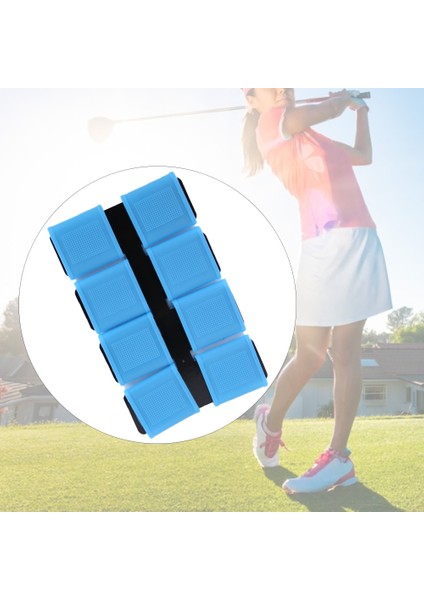 8 Adet Silikon Anti Kayma Esneklik Golfçü Salıncak Kavrama Golf Parmak Bandı Kapak Setleri (Mavi) (Yurt Dışından) fırsatları