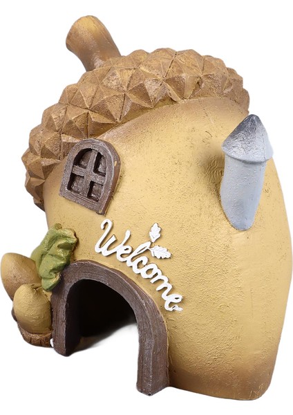 Akvaryum Reçine Dekorasyon Eğlenceli Simülasyon Yenilikçi Peyzaj Akvaryum Hideout Ev Su Tankı Akvaryum Meşe Palamudu (Yurt Dışından) fiyatları