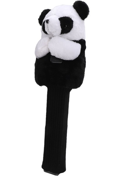 Golf Sopası Ucu Kapağı Peluş Kolay Temizlik Sevimli Panda Golf Kulübü Koruyucu Başörtüsü Açık (Yurt Dışından) modelleri