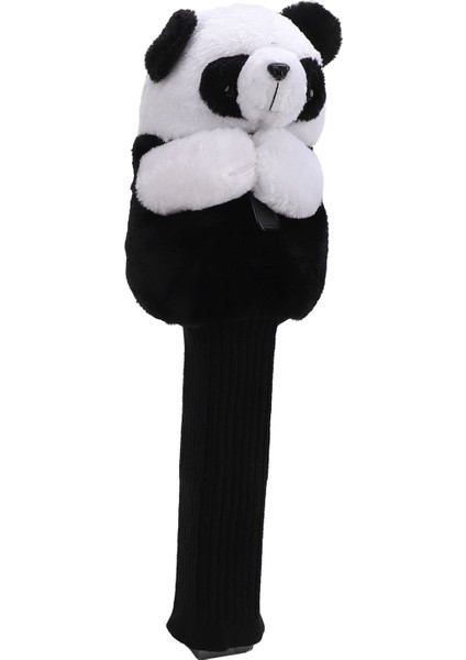 Golf Sopası Ucu Kapağı Peluş Kolay Temizlik Sevimli Panda Golf Kulübü Koruyucu Başörtüsü Açık (Yurt Dışından) fırsatları