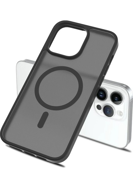 iPhone 15 Pro Uyumlu Joko Jota Serisi Magsafe Destekli Şeffaf Silikon Kılıf