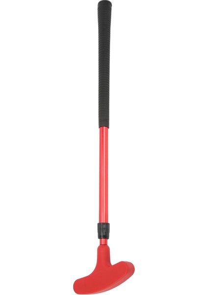 Golf Putter Geri Çekilebilir Ayarlanabilir Çift Taraflı Golf Aleti Ölçekli Çocuklar Yetişkinler Eğlence Hediye Kırmızı (Yurt Dışından)