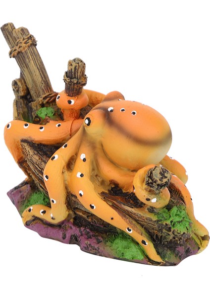 Reçine Akvaryum Yapay Simülasyon Ahtapot Gizlemek Ev Balık Tankı Peyzaj Süs Aksesuarları (Yurt Dışından) fiyatları