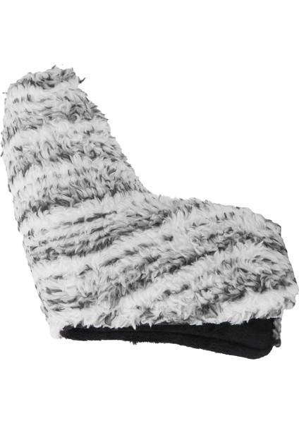 L Şeklinde Golf Putter Başlığı Kılıfı Yumuşak Peluş Dalı Kulüp Başlığı Kılıfı Koruyucu Aksesuar (Beyaz Gri) (Yurt Dışından)