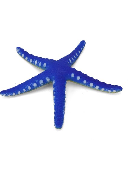 Akvaryum Balık Tankı Güvenli Plastik Aydınlık Simülasyon Denizyıldızı Peyzaj Decorationblue (Yurt Dışından)