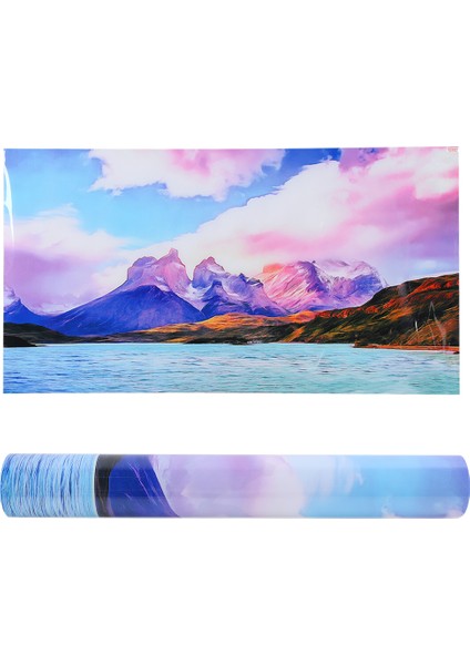 Pvc Renkli Gökyüzü Akvaryum Arka Plan Posteri Balık Tankları Duvar Kağıdı Dekorasyon 91X50CM (Yurt Dışından) fiyatları