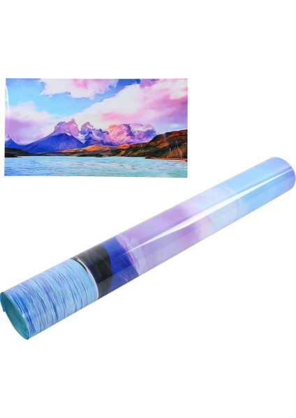 Pvc Renkli Gökyüzü Akvaryum Arka Plan Posteri Balık Tankları Duvar Kağıdı Dekorasyon 91X50CM (Yurt Dışından) fırsatları