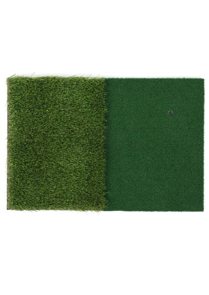 40X60CM 2'si 1 Arada Kapalı Golf Vuruş Eğitim Matı Taşınabilir Golf Vuruşu Uygulama Yeşili (Yurt Dışından)