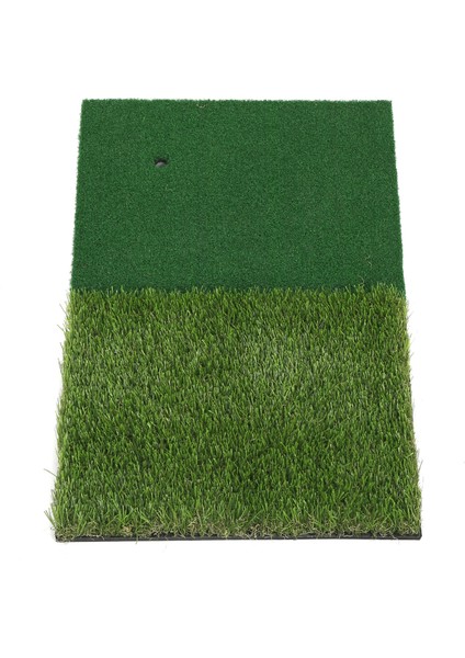 40X60CM 2'si 1 Arada Kapalı Golf Vuruş Eğitim Matı Taşınabilir Golf Vuruşu Uygulama Yeşili (Yurt Dışından)