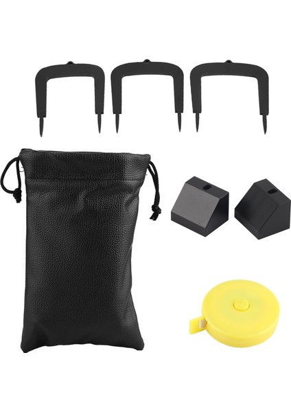 Golf Itme Atışı Hedef Hedef Kapısı Alüminyum Alaşımlı Hedef Parçaları Seti Aksesuarları (Yurt Dışından)