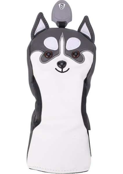 Köpek Şekilli Golf Ahşap Golf Sopası Ucu Kapakları Su Geçirmez Güneş Koruyucu Pu Golf Sopası Ucu Kapakları Eğitimno. Ut 24.5 cm / 9.6 Inç (Yurt Dışından)