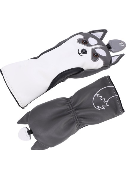 Köpek Şekilli Golf Ahşap Golf Sopası Ucu Kapakları Su Geçirmez Güneş Koruyucu Pu Golf Sopası Ucu Kapakları Eğitimno. Ut 24.5 cm / 9.6 Inç (Yurt Dışından) indirimleri