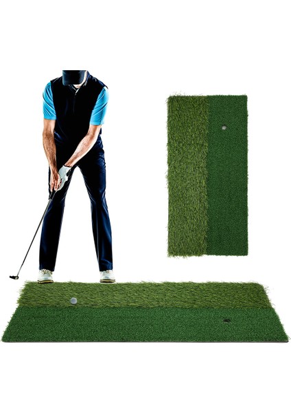 30X60CM Pp Çim Golf Vuruş Uygulama Pedi Put Matı Eğitim Ekipmanı Malzemeleri Iç Mekan Dış Mekan Arka Bahçe Kullanımı (Yurt Dışından)