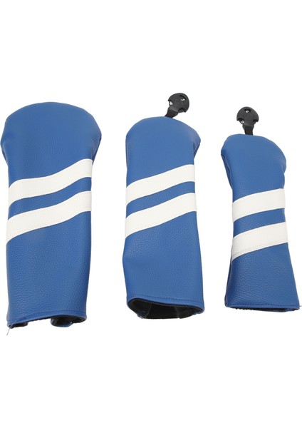 Kulüp Başörtüsü Pu Kulübü Kapakları Ahşap Fairway Hibrid Dönebilen Etiket 3 Boyutu Kulübü Koruyucu Spor Açık Mavi (Yurt Dışından) fiyatları