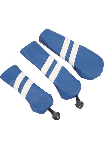 Kulüp Başörtüsü Pu Kulübü Kapakları Ahşap Fairway Hibrid Dönebilen Etiket 3 Boyutu Kulübü Koruyucu Spor Açık Mavi (Yurt Dışından) indirimleri