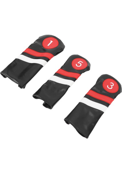 3 Adet Golf Sopası Kılıfı Siyah Güçlü Koruma Aşınmaya Dalı Golf Sopası Ucu Kapakları Golfçü Severler Için (Yurt Dışından) fiyatları