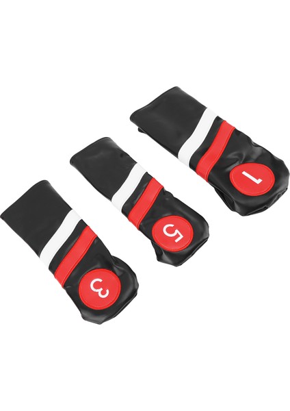 3 Adet Golf Sopası Kılıfı Siyah Güçlü Koruma Aşınmaya Dalı Golf Sopası Ucu Kapakları Golfçü Severler Için (Yurt Dışından) indirimleri