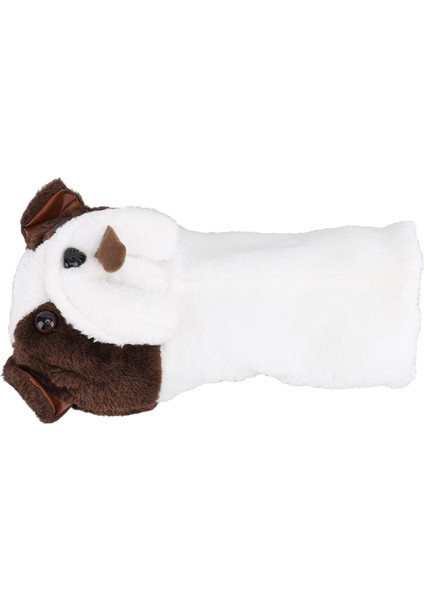 Kulübü Golf Sopası Kılıfı Sevimli Karikatür Köpek Yıkanabilir Peluş Kumaş Kalınlaşmış Astar Darbeye Dalı Kulübü Koruyucu Başörtüsü Aksesuar Için (Yurt Dışından)