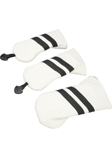 Kulüp Başörtüsü Pu Sürücü Başörtüsü Ahşap Fairway Hibrid Toz Geçirmez Dönebilen Etiket Kulübü Koruyucu Spor Açık Beyaz (Yurt Dışından) fiyatları