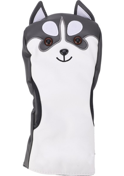 Köpek Şekilli Golf Ahşap Golf Sopası Ucu Kapakları Su Geçirmez Güneş Koruyucu Pu Golf Sopası Ucu Kapakları Eğitimno. 1 34.5 cm / 13.6 Inç (Yurt Dışından)