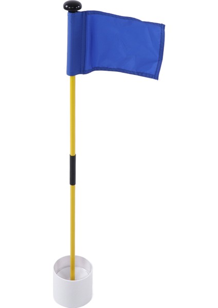 Uygulama Golf Deliği Direk Kupası Bayrak Sopası Çıkarılabilir 2 Bölümlü Golf Putting Green Bayrak Sopası Mavi (Yurt Dışından) fiyatları