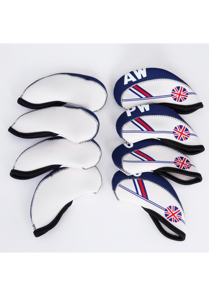 10 Adet/takım Golf Sopası Kılıfı S Kulübü Kapakları Demir Sopası Kılıfı S (Yurt Dışından) fiyatları